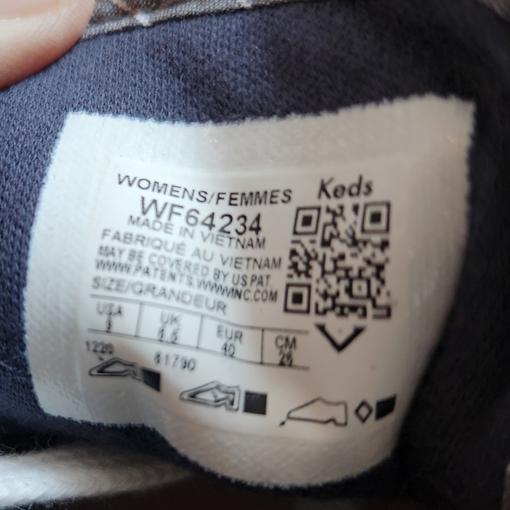 Keds Women's Center III Canvas Lace-Up Sneakers Size 9 Casual Low Top Shoes NWOT - Picture 8 of 9